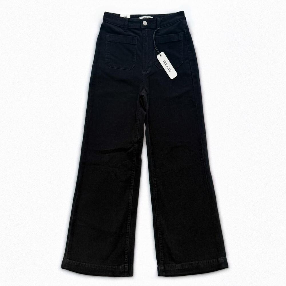 Rollas Sailor Highwaist Corduroy Flare Leg Jeans 26